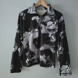 JSX Treme Jet Set Ski Quarter Zip Layer Pullover Size 3/US6